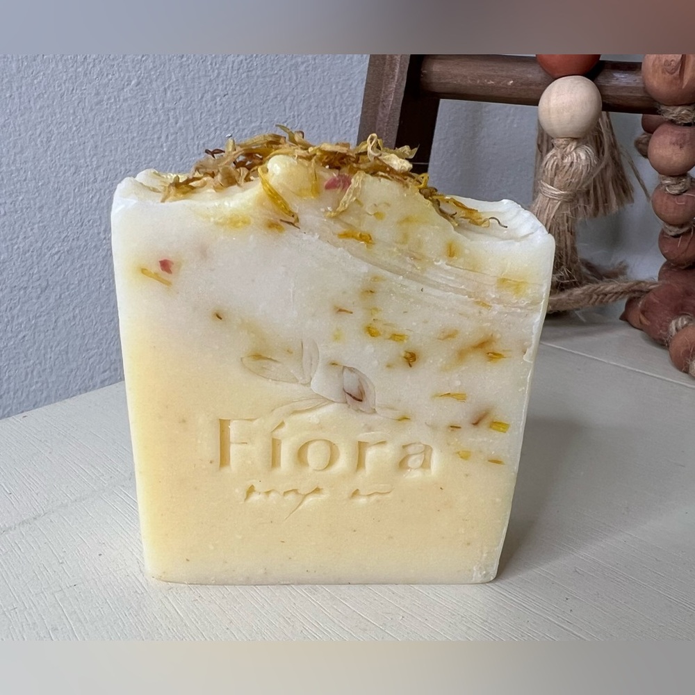 Brand New-Fiora Soap Co-Calming Calendula Homemade Soap